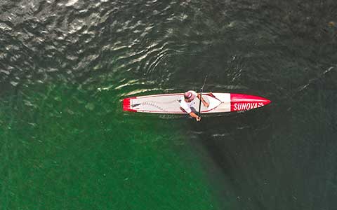 Improve your flatwater sup skills with Coach James Casey